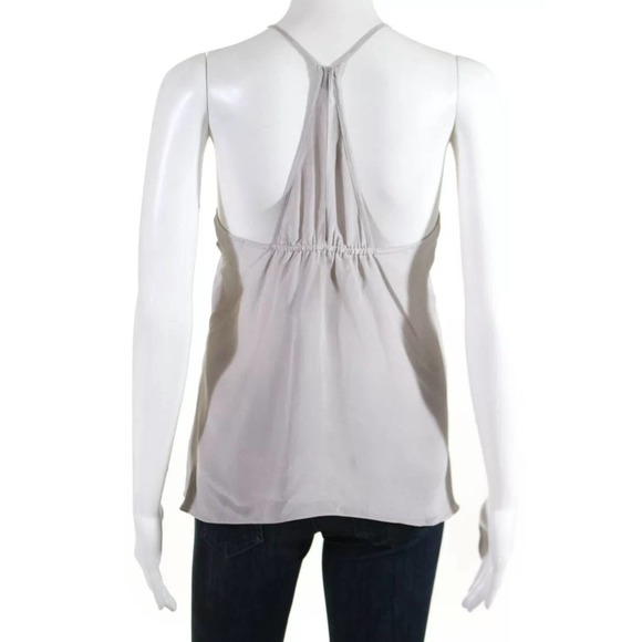 Rebecca Taylor Sleeveless Tank Top Camisole Silk - Picture 3 of 6